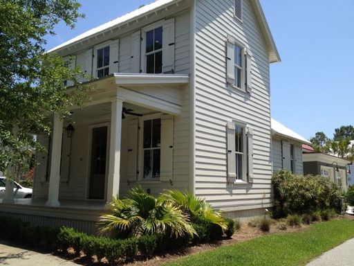 A large two story white coloured house at Mises Street Mount Pleasant, SC 29464
