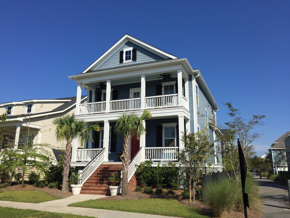 An image of the two story large home on daniel island