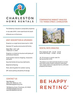 Charleston Homes Rentals Poster