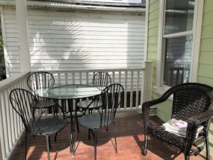 An image of the dining table