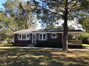 A single story brown house at Mariner Drive Charleston, SC 29412