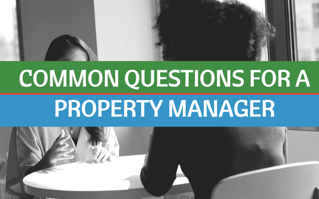 Common Questions for a Charleston Property Manager