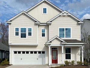 A two story white coloured house at Sago Court Summerville, SC 29486