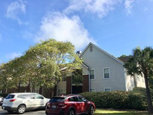 Two story white coloured condo at N. Highway 17, Unit 2300-O Mount Pleasant, SC 29466
