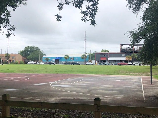 An image of the basketball court